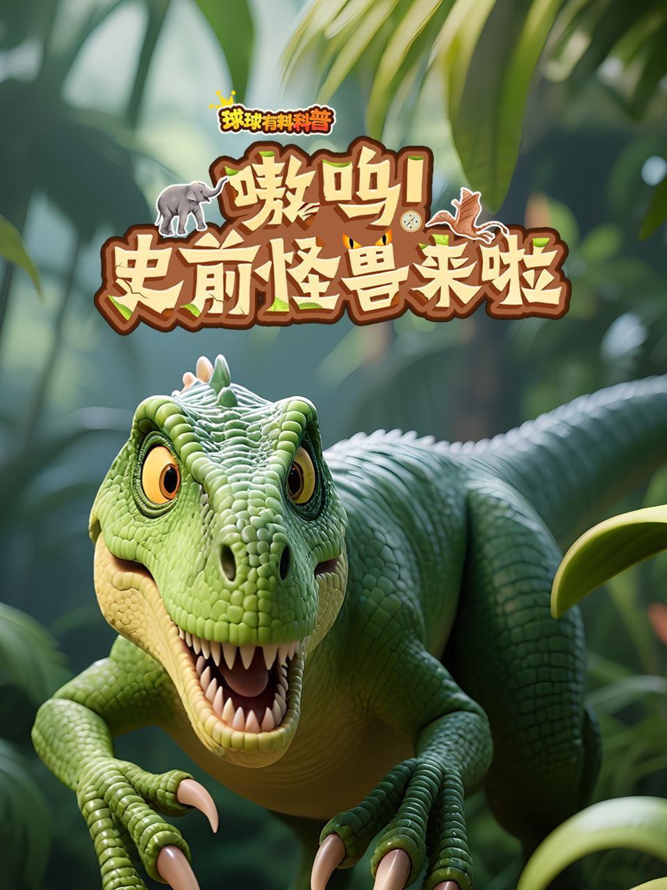 球球有料科普：嗷呜！史前怪兽来啦！