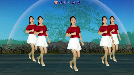动感时尚广场舞 情歌《有没有一种思念永不疲惫》新创舞步好听好看