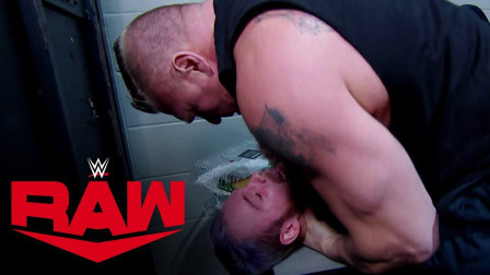 WWE RAW 2019 【RAW 11/04】猛兽布洛克莱斯纳后台大暴走