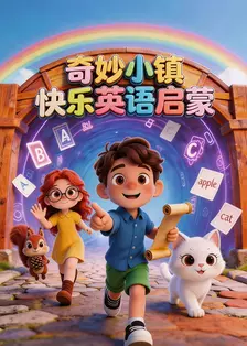 奇妙小镇快乐英语启蒙 海报