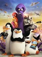 《马达加斯加的企鹅 原声版》海报