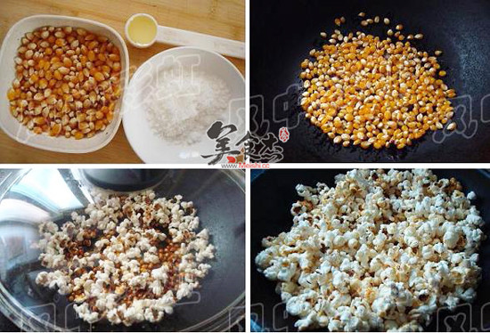 爆米花的做法