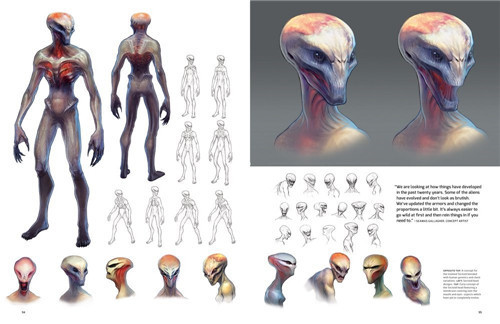 《幽浮2》外星人及车辆飞行器原画设定图 有什么载具