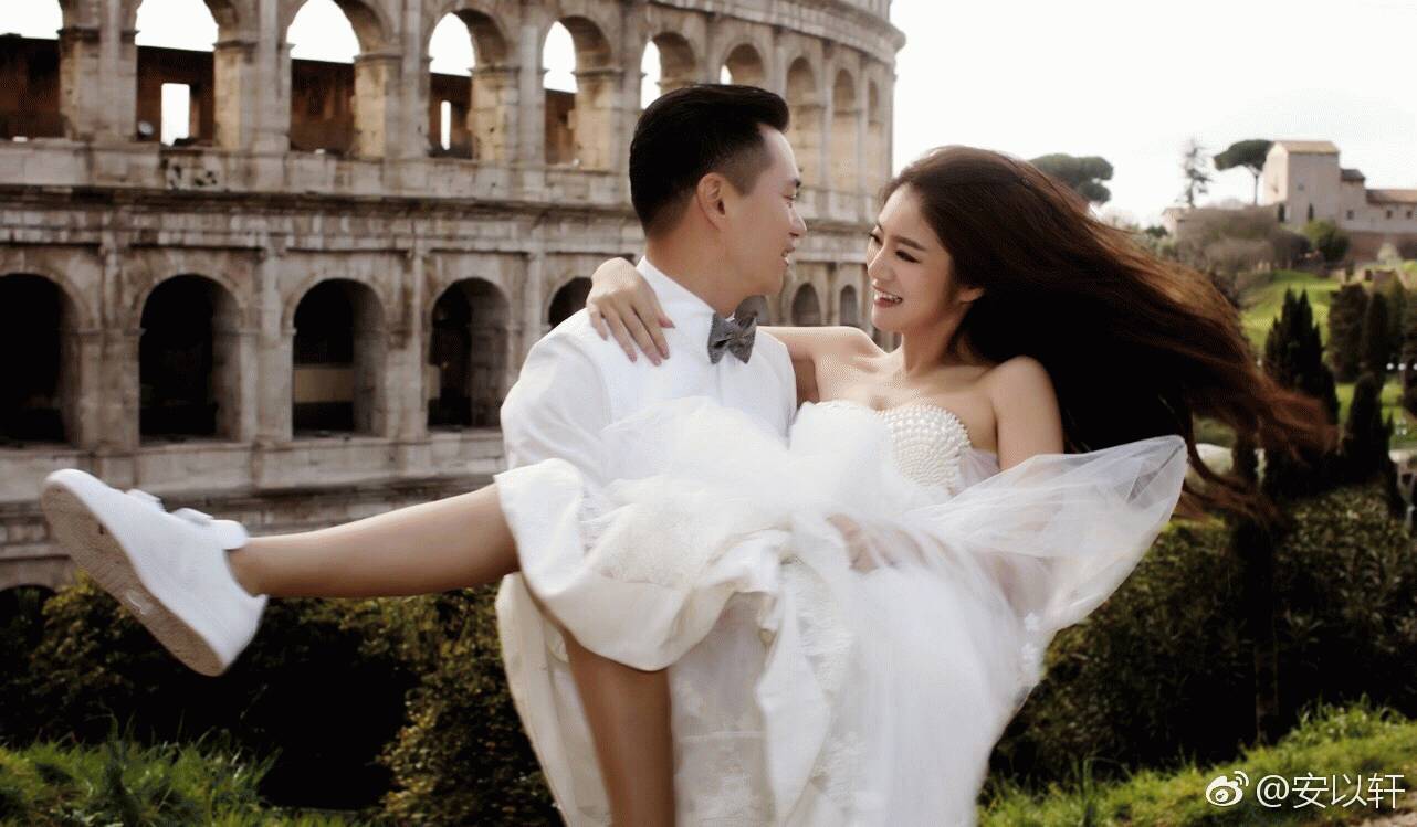 安以轩终于嫁给了她的李逍遥,这样的婚纱美!炸!天!