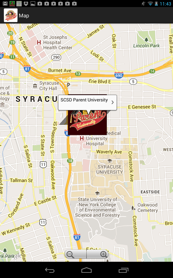 scsd parent university