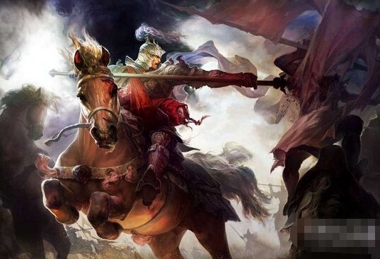 第二位:项羽.战国末期楚国猛将,号"西楚霸王",堪当秦末第一勇士.