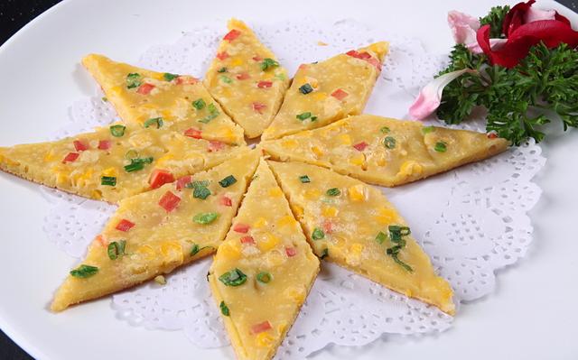 香煎玉米饼