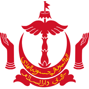 brunei coat arms lwp 3d