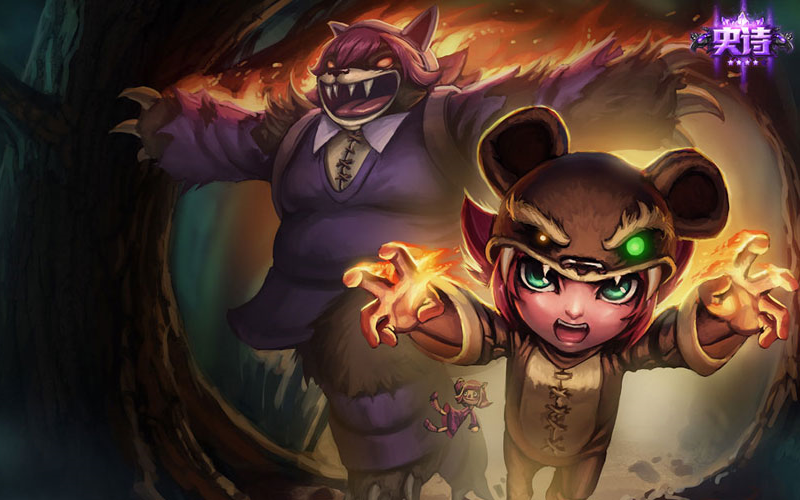 黑暗之女 安妮 安伯斯与提妮 皮肤浏览 skin spotlight