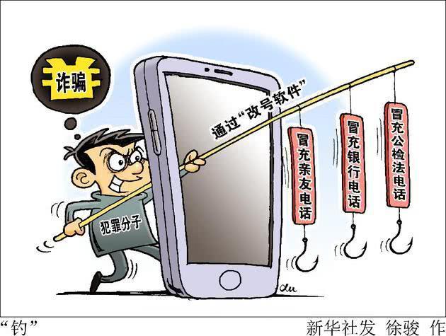冒充亲友,银行,公检法诈骗!揭秘来电显示如何改号