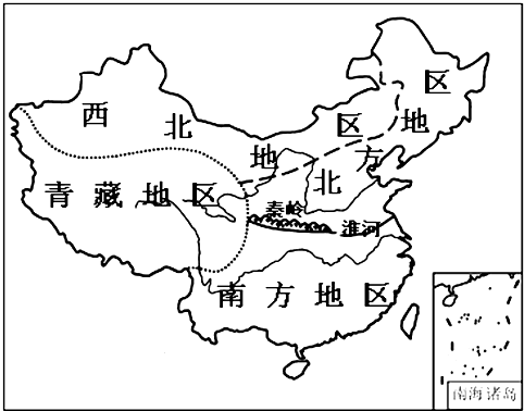 中国地理分界线图图片
