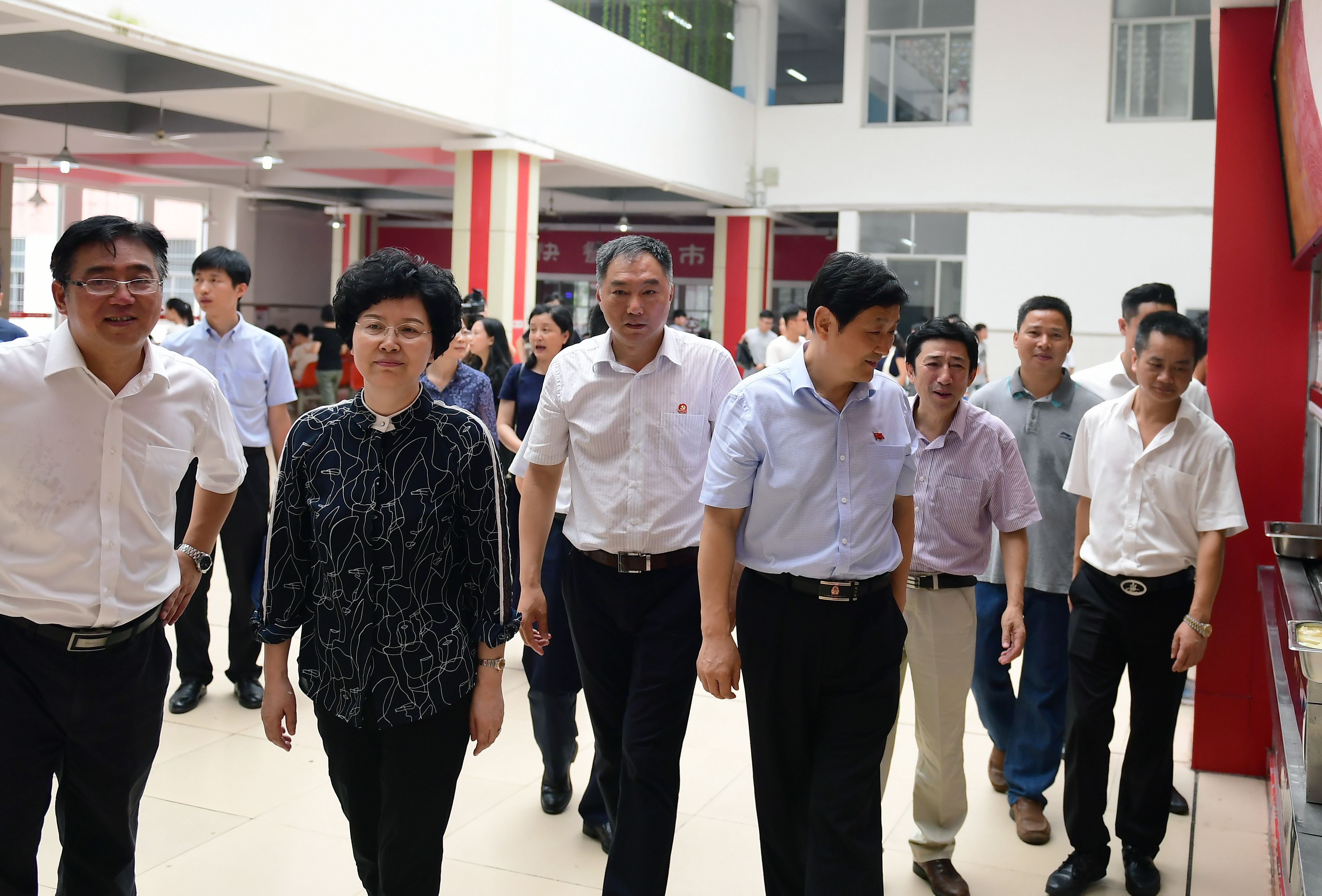 赵力平到交通职业技术学院听思想政治课