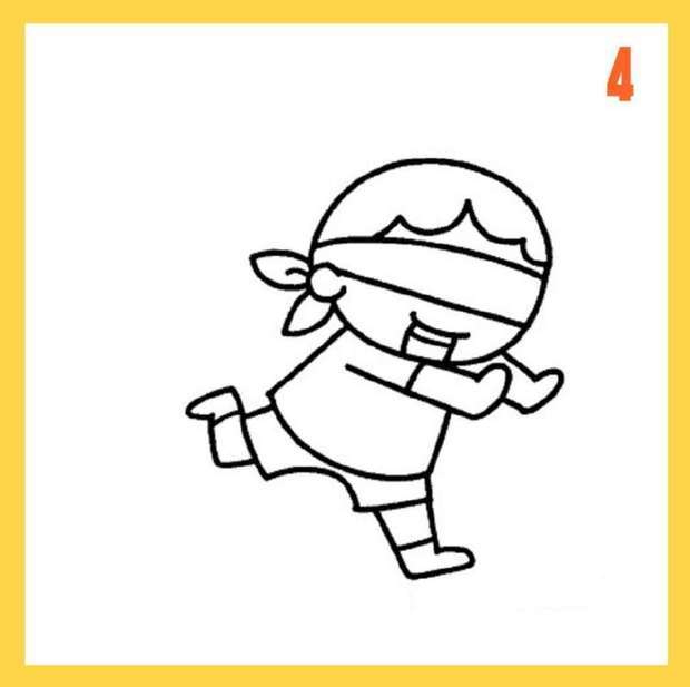 猜一四字成语,每一格画代表一个字.急求答案.