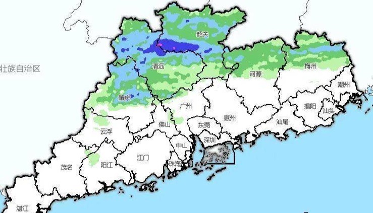 广东迎汛期首场暴雨