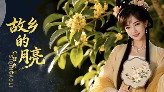 斯琴高丽开年唱新曲《故乡的月亮》浪漫上线